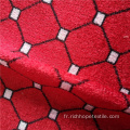 Tissu imprimé de tapisserie d&#39;ameublement de tissu de polyester de velours à vendre